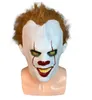 halloween penny wise the clown mask party cosplay customs mask wigs festival supplier skull devil witch masks prop