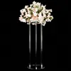 Nouveau style support de fleur acrylique mariage pièce maîtresse décorative pour la décoration de mariage pas cher vente senyu0376