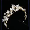 Wedding Bridal Tiara Rhinestone Headpieces Crystal Bridal Headbands Hair Accessories Evening Bride Dresses Head Pieces Hair Band228b