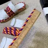 Moda chinelos sandálias de slides para as mulheres COM ORIGINAL BOX Hot designer unisex praia chinelos chinelo