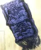 Lady Flower Velvet Silk Scarf Neck -halsdukar STORLEK 145 25 CM 20st Mixed #4124260Q