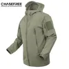 Giacca di marca di moda V5 .0 Giacca tattica militare da uomo Lurker Shark Skin Cool Soft Shell Impermeabile antivento Giacca a vento da uomo