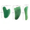 3pcs/set jade gua sha trapingマッサージツール