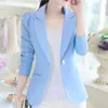 Blazer vestes version coréenne à manches longues petites femmes costume 2019 printemps mode travail Style dames blazer élégant costume décontracté