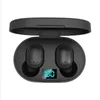 Mini TWS E6S Bluetooth 5.0 Auriculares para iPhone Android Dispositivos inal￡mbricos Aurictos deportivos internos con caja de carga digital LED A6S