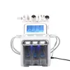 Multifunctionele 6 in 1 Hydra Diamond Dermabrasion Oxygen Injector voor Head Spot Removal Microdermabrasion FacialCare Machine