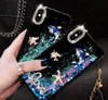 bling shell quicksand mobile phone cases for iphone 11promax 7/8 7p xmax samsung S10 note8 whales Case