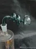 Pot en spirale pur Bangs en verre en gros Tuyaux de brûleur à mazout Tuyaux d'eau Tuyau en verre Rigs à l'huile Fumer