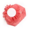 20 teile/los Baby Mädchen Solide Floral Stirnband Elasitc Haarband Für Kinder Handgemachte Haarband Turban Haar Zubehör 024