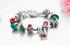 Luxe stijl armband Big Hole Bead armband Kerst geschenk Bracelet Bangle olie DRIP -kralen53192143311103