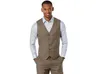 Autumn/Spring Groom Wear Beach Wedding Men Suits Waistcoat And Pants Groomsmen Suit Groom Tuxedos (Vest+Pants)