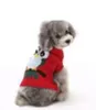 Ubrania dla psów na Halloween Boże Narodzenie Renifer Snowflake Dynia Czaszka Szczeniak Kostiumy Zwierzęta Odzież Dzianiny Odzszenice Płaszcz Sweter XD21582