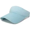 Visor Şapkalar Yaz kadın Golf Güneş Şapka Beyzbol Kapaklar Ayarlanabilir Boyutu Viseira Beanies Plaj Boş Üst Spor Kap