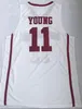 NCAA Oklahoma Sooners College Trae Young Jerseys сшита красным белым приятелем качества Хилдского университета баскетбольной баскетбольной майки276C