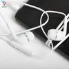 500pcs/lot J5 Headsets In-ear Music Earphones Sport Headphones Factory Outlets Earpiece with Microphone For iphone Samsung Xiaomi HTC