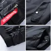 Män Bomber Jackor Casual Pilot Windbreaker Streetwear Hip Hop Man Kläder Chaqueta Hombre Coat Höst Nya Ankomster, GA392 SH190906