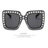 Óculos de sol femininos masculinos de grife Diamond Square Oversized Óculos de sol fashion Crystal Sun Glasses Senhoras Novo Gradiente Oculos Espelho Shades