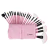 32pcs Makeup Brush Set Professional Eyeshadow Blush Blending Beauty Tools Lip Make up Brushes Kit with Cosmetic Bag Case