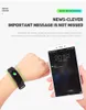 Auricolare e orologio 2 in 1 Il più nuovo braccialetto 2019 Bracciale sportivo da polso impermeabile Cuffia Bluetooth senza fili Smart Watch3774592