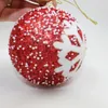 Decorazione per feste 8CM Palla di schiuma natalizia Ornamenti per alberi Boule De Noel Sapin Piepschuim Ballen Styrofoam Ball1