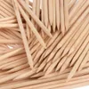 100PC / SET Nail Art Orange Wood Stick Cuticle Pusher Remover Manicure Care Tools