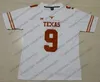 MIT8 TEXAS LONGHORNS＃3 HICKS 13 Michael Dickson 18 Tyrone Swoopes 25 Jamaal Charles 33 Lamarr Houston White Retired Football Jersey