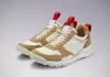 Bästa 2017 Autentiska Tom Sachs X Mars Yard 2,0 Ts Män Kvinnor Running Skor Natural Sport Red Maple Joint Limited Sneakers Sports AA2261-100