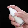 30ml 40ml 50ml 60ml 80ml 100ml Frosted Glass Bottle Empty Cosmetic Container Lotion Spray Pump Bottles