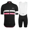 2019 Rapha Cycling Clothing Cycling Sets Bike Uniform Summer Mans Cycling Jersey Set Road自転車ジャージーMTB自転車Wear2667208