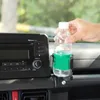 Porta bicchiere d'acqua ABS nero multifunzionale del telefono mobile per Suzuki Jimny 2019 UP Accessori auto Interni
