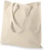 E1000 Mid-size 12 oz lege katoenen canvas tas (14 W x 16 h in) op maat gemaakte boodschappentassen herbruikbaar wasbaar voor promotie en diy ups gratis