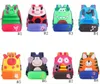 Sacs à dos d'animaux de dessin animé pour enfants Garçons Filles Sacs d'école mignons Sacs à bandoulière pour enfants Bébé Enfant Toile Sac à dos Fourre-tout nouveau GGA3173