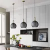 Clear Frosted Glass Pendant Lamp Global Cylinder Suspension Lighting Bedroom Hotel Cafe Affordable Luxury Hanging Light