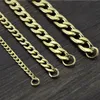 Classic trend titanium steel necklace luxury designer fashion domineering 18K gold plated men's necklace birthday gift free shipping