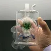 Glazen pijpen Roken Vervaardiging Handgeblazen waterpijp Big Belly Kleurrijke balfilter Glazen waterrookfles