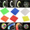 Bicycle Mountain Bike Riding Wheel Rim Spoke Mount Clip Tube Warning Light Strip Reflector Reflective Outdoor