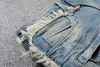 Ny ankomst Winter Mens Designer Jeans Classic Straight Biker Skinny Jeans USA Size 29-40 Byxor Famous Brand Zipper Cuffs Pants 172k