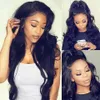 wet and wavy closure wig