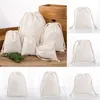 Christmas Canvas Pouch Bags Package Candy Gifts Storage Bags For Wedding Party HH9-2289