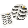 3D False eyelashes 43 Styles Natural Long Crisscross Makeup for Eyes Big Lashes 5 Pairs New Styles