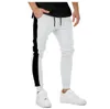 Pantalons de jogging pour hommes et femmes, pantalons crayon rayés, pantalons longs de sport décontractés de styliste, vêtements