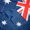 3x5 호주 깃발, 주문 국가 거는 옥외 실내 스크린 인쇄 68D 스크린 인쇄, 지원 하락 선박