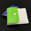 EVA/PVC Pocket Ashtray Bag Cigarette Ash Bag Case Mini Square Smokless Ashtrays Multicolor Portable Eco-friendly Fastener Design Tray