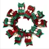 キラキラクリスマスペット髪の装飾品ペット犬猫クリスマスヘア弓子犬グルーミング弓ヘアアクセサリーゴムバンドクリスマスプレゼント