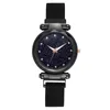 الإنترنت المشاهير Starry Sky Diamond Watches Women Fashion Magnet Mesh Band Wristwatches Girl Luxury Casualy Quartz Watch R8576090