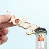 Beer Opener Partyの好意の結婚式のお土産ギフト旅行屋外のピクニックOpener Bar Tools Bottle Opener Present GiveAway EEA1356-5