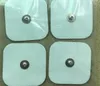 100 Uds. Almohadillas tachonadas cuadradas de electrodo TENS de repuesto para estimuladores máquinas Compex