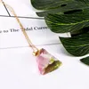 Colorful Pendant Necklace Natural Stone Irregular Necklace Shining Party Daily Jewelry Men Women Creative Gift4308393