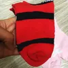 Wholesale Pink Black Socks Love Ankle Socks Multicolors Cheerleaders Sports Short Sock Girls Women Cotton Sports Socks Pink Football Sneaker