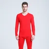 Nuovo intimo termico da uomo 2020 Long Johns con scollo a V elasticizzato che modella la taglia XL-6XL